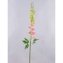 Konstgjord blomma, riddarsporre RADUNIA, rosa, 110cm, Ø2,5-7cm