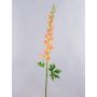 Konstgjord blomma, riddarsporre RADUNIA, aprikos, 110cm, Ø2,5-7cm