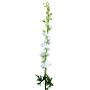 Konstgjord blomma, riddarsporre RADUNIA, krämvit, 110cm, Ø2,5-7cm