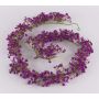 Gipskruid, konstgjord girland LITAGO, violett, 180cm