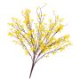 Konstgjord forsythia-buske LOVIS med blommor, gul, 60cm