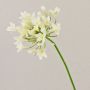 Dekorativ konstblomma Agapanthus PHILINA, krämgul, 75cm, Ø14cm