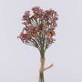 Konstgjord blomsterbukett med små krysantemum WEMKE, ljuslila-blå, 35cm, Ø13cm