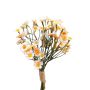 Konstblommor, bukett med små krysantemum WEMKE, ljusrosa-krämfärgad, 35cm, Ø13cm