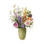 Konstgjord blomsterbukett FEME, brokig, 100cm, Ø40cm