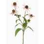 Dekorativ gren, solhatt MILROV, ljusrosa, 75cm