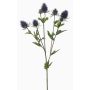 Konstgjord gren av edeldistel JESSAMINE, blå, 70cm, Ø2-4cm