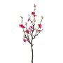 Konstgjord kvittenblomstergren VORLIN med blommor, cerise, 75cm