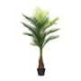 Konstgjord guldfruktpalm TARIM i dekorativ kruka, 140cm