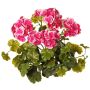 Konstgjord pelargon MALINA på stativ, crossdoor, rosa-cerise, 40cm