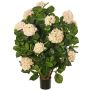 Konstgjord hortensia PINDO, rosa-krämfärgad, 95cm