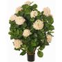 Konstgjord hortensia PINDO, rosa-krämfärgad, 95cm