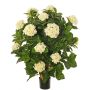 Konstgjord hortensia PINDO, krämfärgad, 95cm