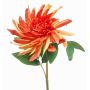 Konstblomma dahlia GREWAL, lax-persika, laxros-persik, 75cm, Ø19cm