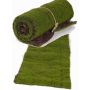 Mossmatta av fleece CUNO, grön-brun, 97x29cm