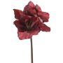 Konstgjord amaryllis SARDUAN, vinröd, 65cm, Ø10cm