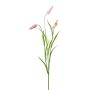 Konstgjord klövergren FEVOR med blommor, rosa, 70cm