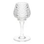 Teeljusglas YOLANTHE med fot, klart, 16,5cm, Ø8cm