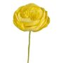 Dekorationsblomma ranunkel PINERY av papper, gul, 45cm