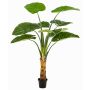 Konstgjord växt Alocasia Calidora NICAS, dekorativ kruka, grön, 160cm
