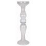 Dekorativ glasvas RACHEL på fot, klar, 80,5cm, Ø22cm