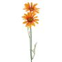 Dekorativ margerita SOPY, orange, 55cm