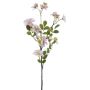 Konstgjord äppelblomskvist WENIA, rosa-vit, 70cm, Ø2-4cm