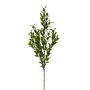 Dekorativ kvist av musbjörn SNERLO, grön, 70cm