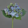 Konstgjord hortensia GABRIELLA, blågrön, 50cm, Ø17cm