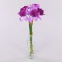 Konstgjord narcissbukett LELA, rosa-cerise, 35cm, Ø20cm