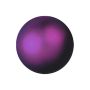 Julgranskula FABIANA, 48 stycken, metallic-violett, Ø3,5cm