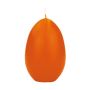 Äggljus, påskljus LEONITA, orange, 12cm, 8cm, 40 timmar - Tillverkad i Tyskland