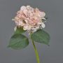 Konstgjord hortensia FUXIANG, rosa-krämfärgad, 50cm, Ø16cm
