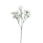 Dekorativ slöjblomma CECILIA, vit, 65cm, Ø1cm