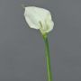 Konstgjord blomma Zantedeschia ZHILONG, vit, 55cm, 10x16cm
