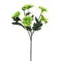 Konstgjord gren med krysantemum LONGBAO, grön, 60cm