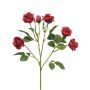 Konstgjord rosenkvist SHANZHA, cerise, 70cm, Ø6,5-7cm