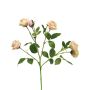 Konstblomma, rosenkvist SHANZHA, rosa-krämfärgad, 70cm, Ø6,5-7cm