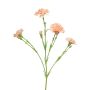 Konstblomma nejlika AHONG, rosa, 60cm, Ø6-7cm