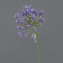 Dekorativ konstblomma agapanthus PHILINA, lila-blå, 75cm, Ø14cm