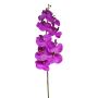 Konstgjord gren med Phalaenopsis-orkidé SONGYA, cerise, 105cm
