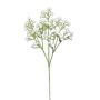 Konstgjord slöjblomma CECILIA, vit, 55cm, Ø1cm