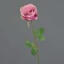 Konstgjord ros RUYUN, rosa, 45cm, Ø8cm
