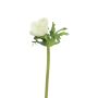 Konstblomma anemon BOYANG, vit, 35cm, Ø6cm