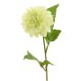 Konstgjord blomma Dahlia WANRU, krämfärgad, 50cm, Ø9cm