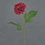 Konstgjord blomma, dahlia WANRU, mörkröd, 50cm, Ø9cm