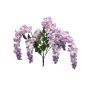 Dekorativ gren av blåregn JIALAN, lila, 75cm