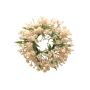 Konstgjord ljuskrans av gypsophila LEFEI, rosa, Ø14cm