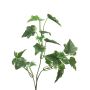 Dekorativ kvist med murgröna LANSHUO, grön-vit, 55cm