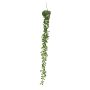 Konstgjord hängande Senecio FENGXI på stödpinne, grön, 60cm